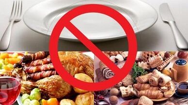 comida prohibida para la gastritis